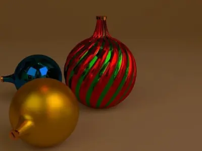 CHRISMAS TREE DECORATION Free 3D model