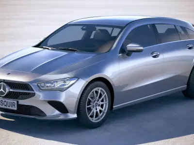 Mercedes-Benz CLA Shooting Brake Basic 2020 3D model