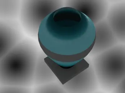 Vase set spiral pillar 3D print model