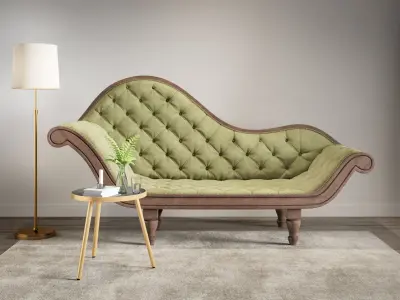 Luxury Sofa 3D model
