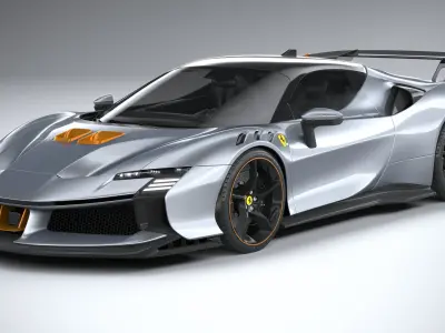 Ferrari SF90 XX Stradale 2024 3D model