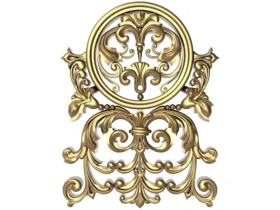  decorative pattern ready for 3D printing 3D model