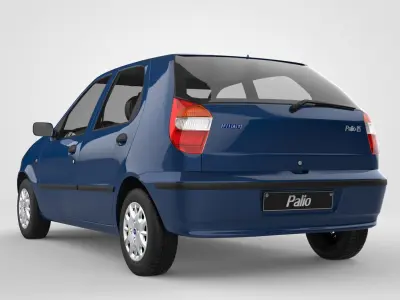 Fiat Palio 2006 3D model