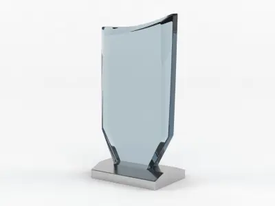 Glass Trophy 3D model