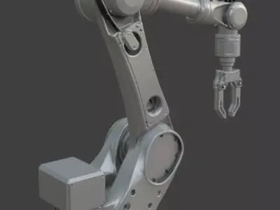 Robotic Arm 3D Model 3D model by im3dking from CGTrader