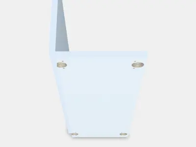 RINGHULT 2-p door f corner base cabinet set 1 Low-poly 3D model