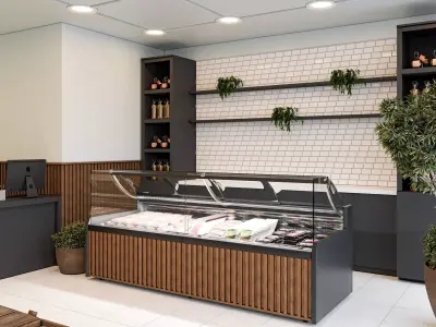 Butcher Shop Design 3D model