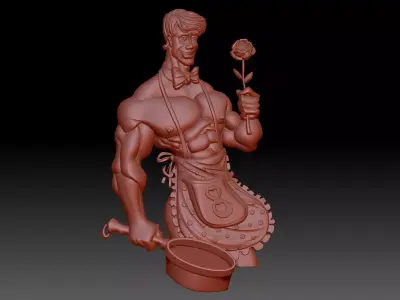 Rosali Adam 3D print model