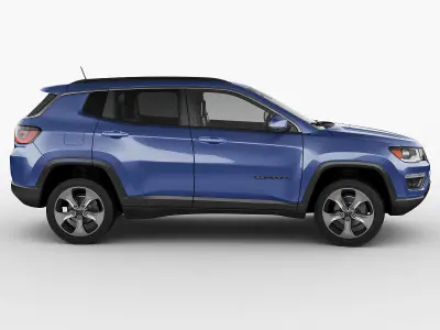 Jeep Compass 2017 3D model
