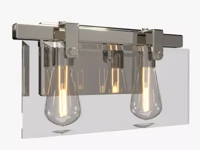 Urban Ambiance Bristol Bath Vanity Wall Light UHP2453 3D model