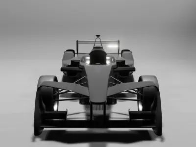Formula E Gen 1 Car 3D model