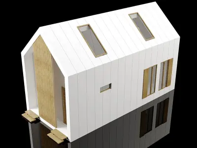 modren house 03 3D model