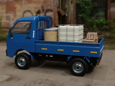 suzuki carry 3D model
