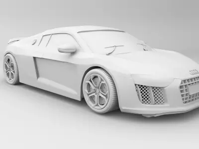 Audi R8 car 3D model buy