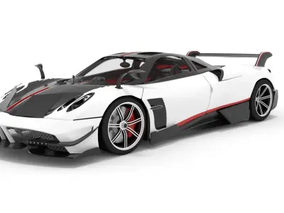 Pagani Huayra BC 3D model