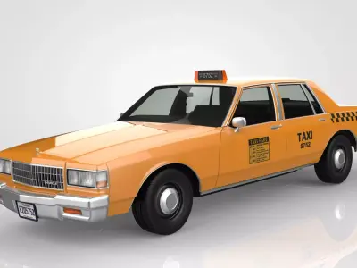 Chevrolet Caprice Classic Taxi 1989 3D model