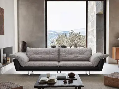 Mid Century interior scene 3D model