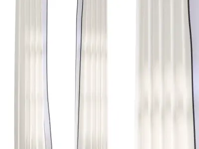 Curtains 10 3D model