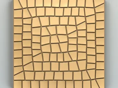 Wall panel 033 3D model