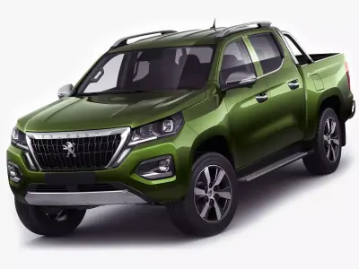 Peugeot Landtrek 2021 3D model