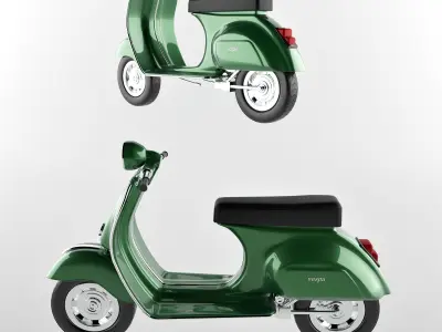 vespa 01 3D model