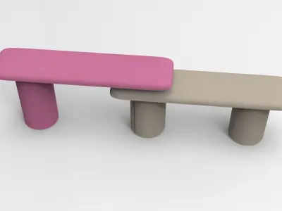 Ori Bench 3D model