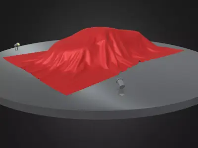 Car Presentation Sheet 02 3D model