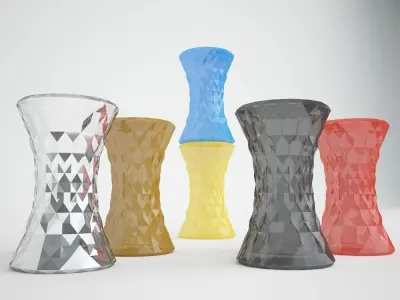 KARTELL STONE STOOL 3D model