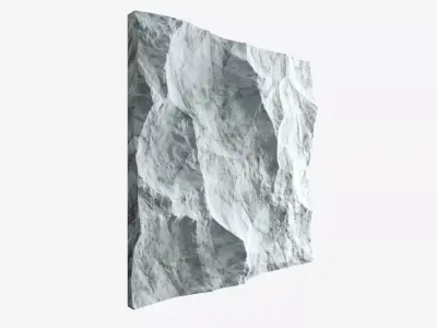 435-RockPanel piece of rock 3D model