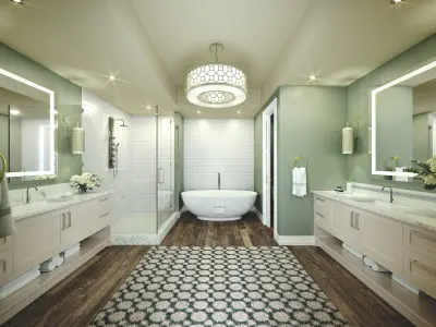 Full Luxury Condo Interior 3D model