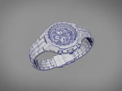 Casio Edifice 554 3D model