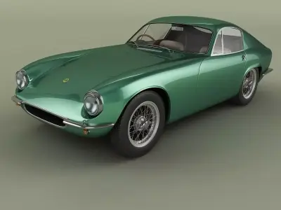 Lotus Elite Fastback 3D model