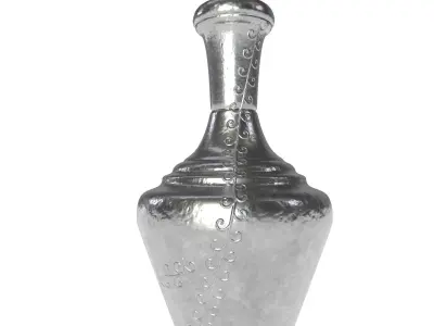 Old Vase Low-poly 3D model