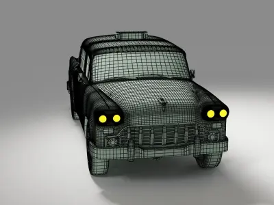 NYC Taxi car 3D model 3D model