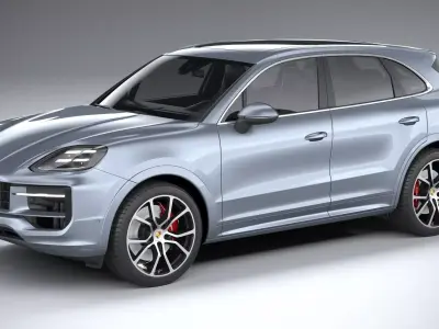 Porsche Cayenne S 2024 3D model