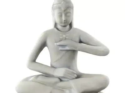 SITTING BUDDHA 3D model