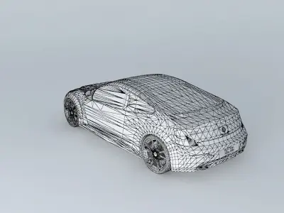 Alfa Romeo GZ Coupé Concept  Free 3D model