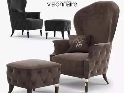 Visionnaire Alice Armchair  3D model