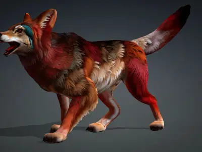 Wolf-A1 3D model