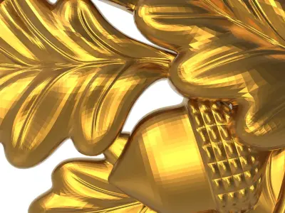 carved frame 3D model 44