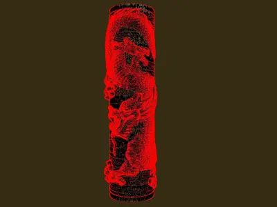 DRAGON RELIEF - NO 6 3D model