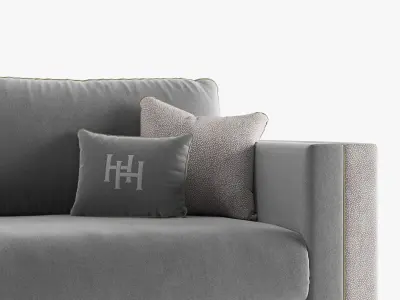 Tancredi Sofa by Heritage Collection 3D model