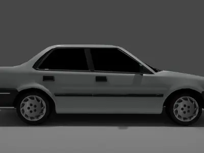 Lowpoly AE92 Low-poly 3D model