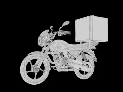 Toy Bike 3D design 3D model