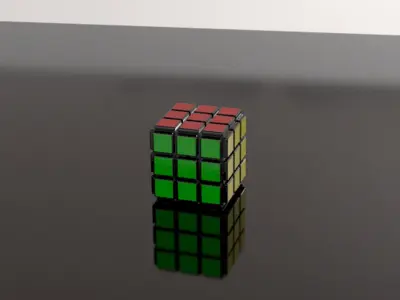 Rubic Cube Games 3D model