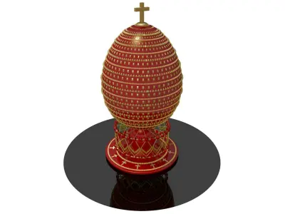 Egg FABERGE R5 3D model