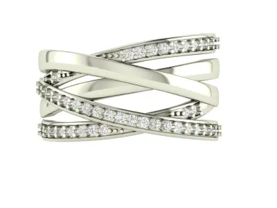 Pandora Engagement  Ring  3D print model