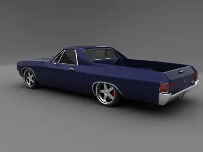 Chevrolet Elcamino 1970 3D model