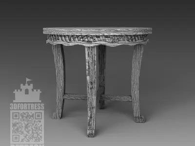 SmallTable 3D print model