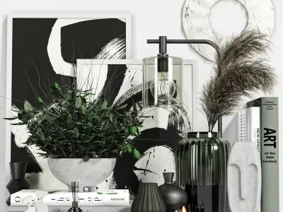 decorative set Vol003 3D model